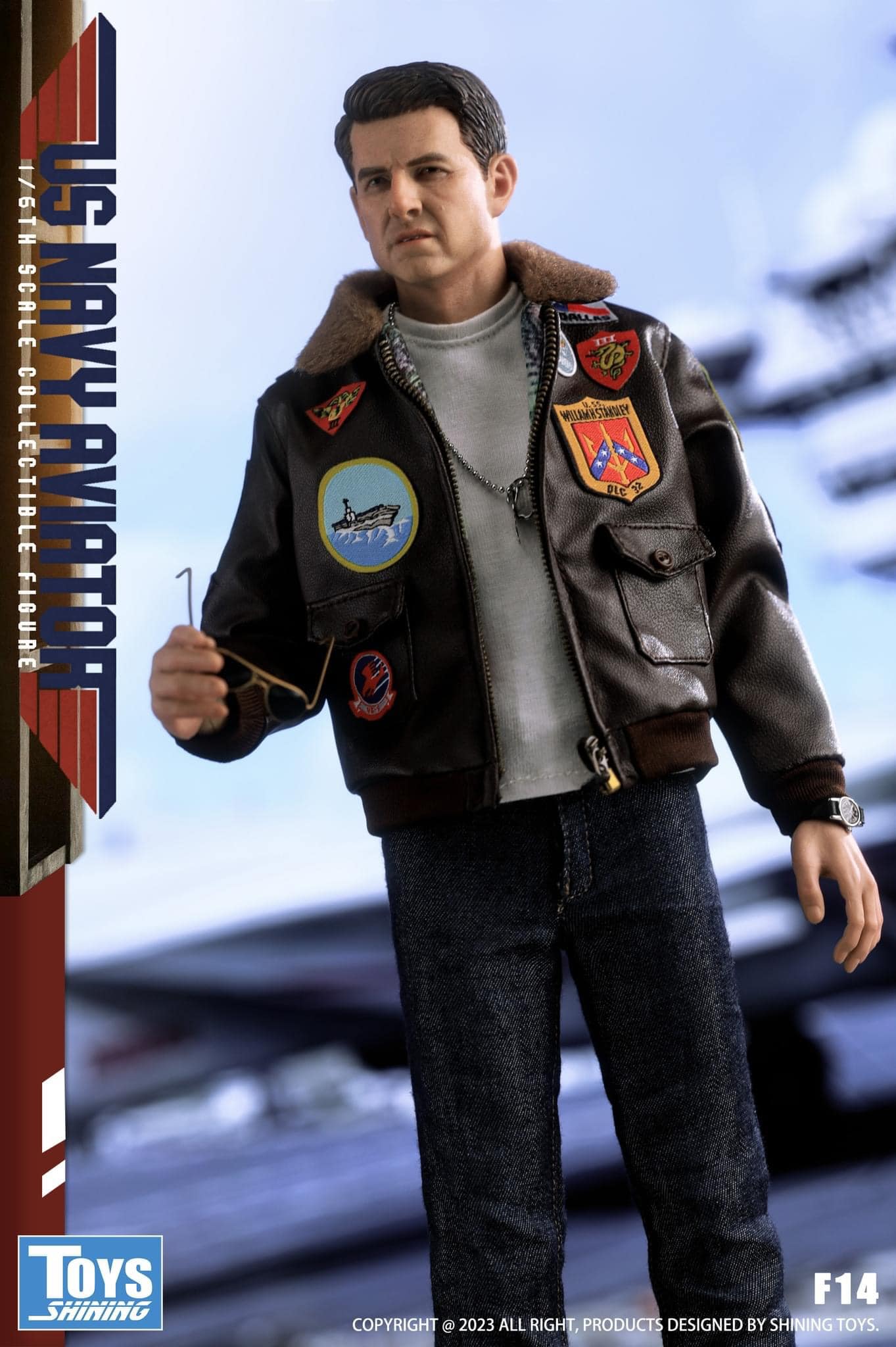 [สั่งจอง]* SHININIG TOYS 1/6 : US NAVY AVIATOR - TOP GUN