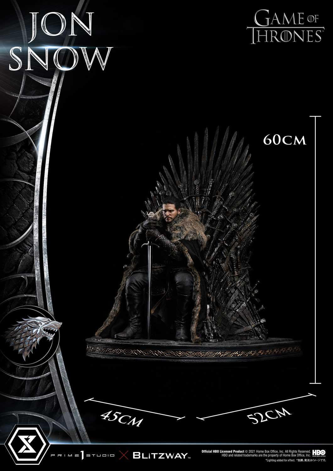 [สั่งจอง]Prime 1 Studio UPMGOT-03 1/4 : Game of Thrones - Jon Snow
