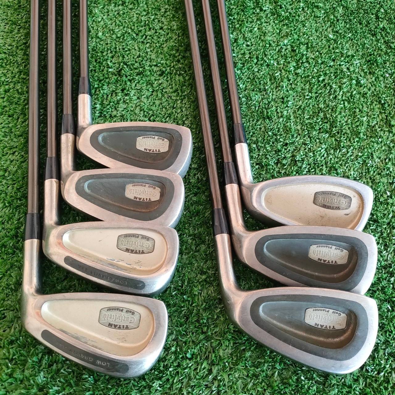ชุดเหล็ก CARIYFIELD GOLF PLANNER มีเหล็ก 4-9 เเละ PW ก้าน EXSILT FIRE FLEX SR
