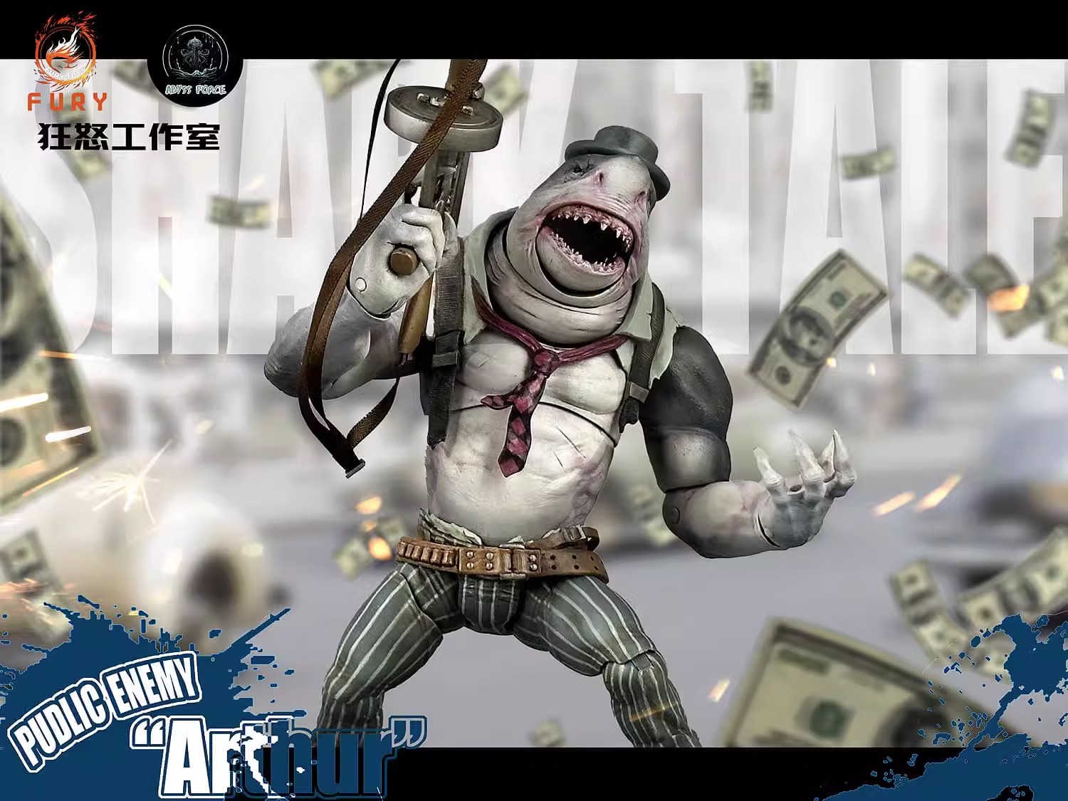 [สั่งจอง]fury toys 1/12 : Shark Tale (7นิ้ว)
