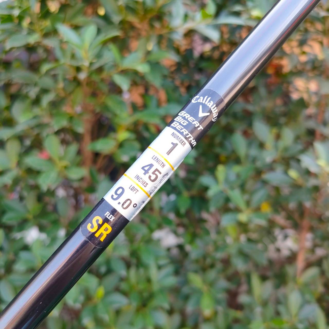DRIVER XXIO REVO องศา 10.5 ก้าน BIG BERTHA FLEX SR หัวแบนใหญ่ ทำให้ตีง่ายมากๆ ลูกลอยง่าย เบา ตีไกล