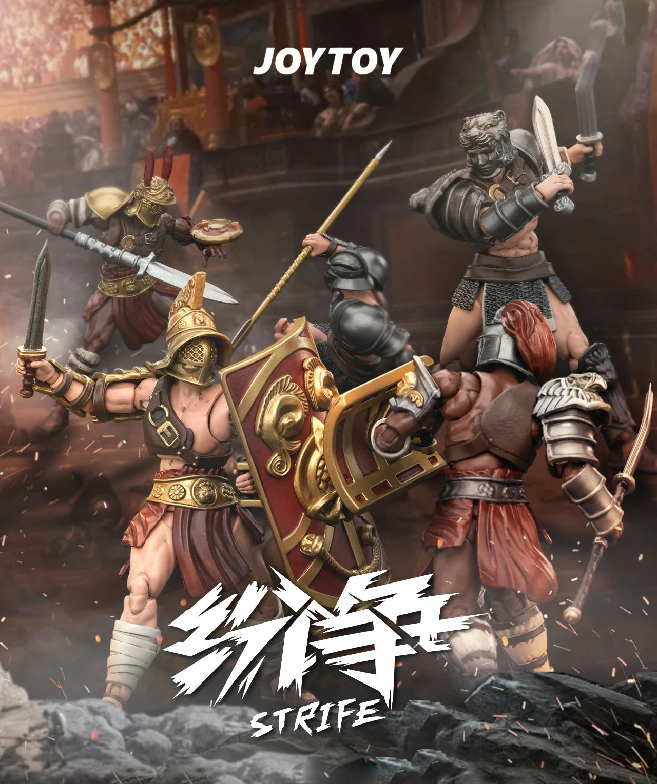 [สั่งจอง]Joytoy 1/18 : Roman Gladiator