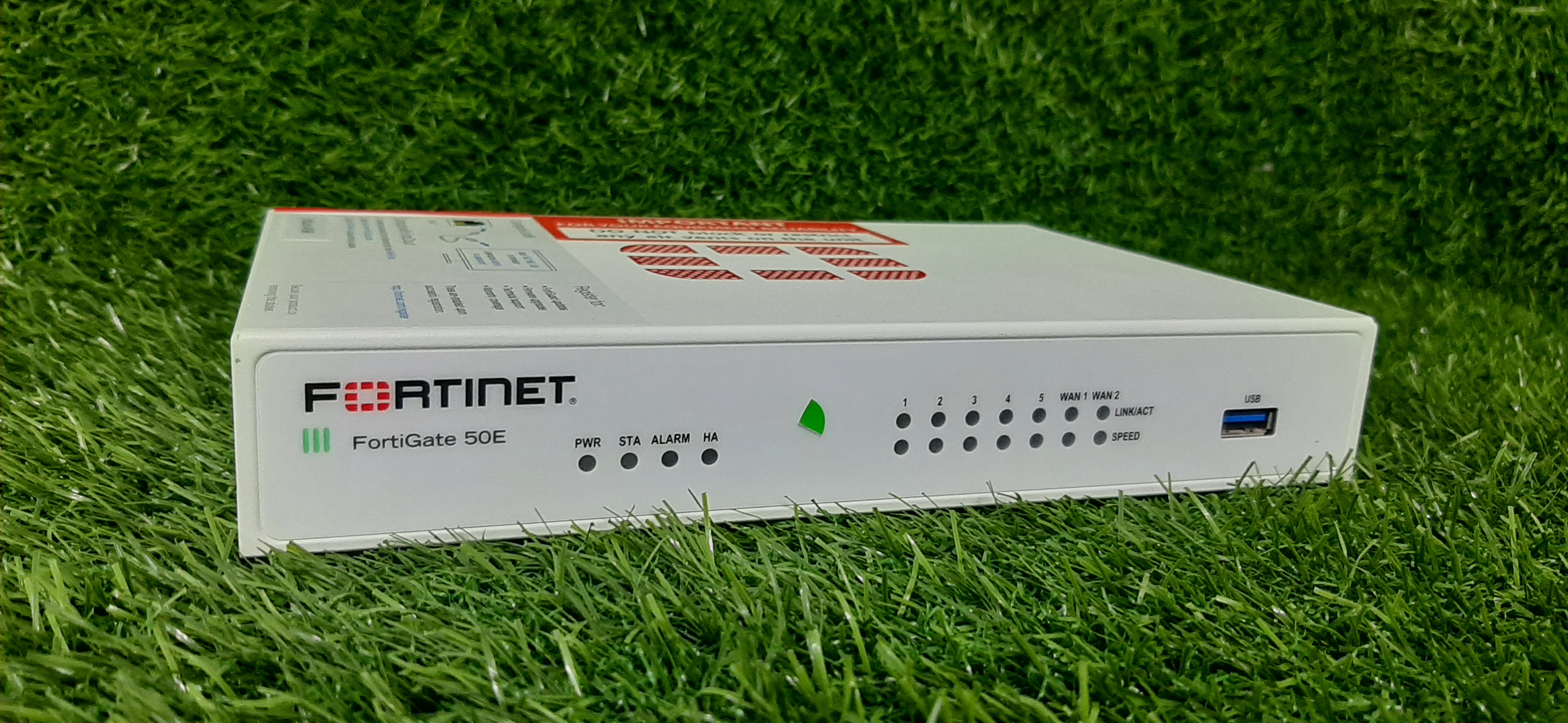 ฟอร์ติเน็ต FortiGate 50E พร้อมอะแดปเตอร์ มือสองสภาพดี ประกันร้าน 1 เดือน