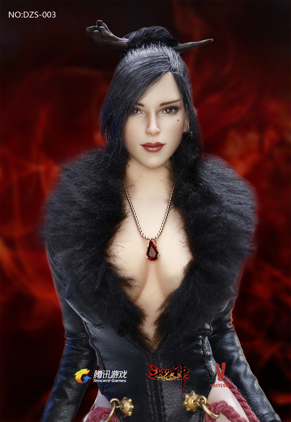 [พร้อมส่ง ] VERYCOOL DZS-003 1/6 : Dou Zhan Shen - Series of Tencent Game - RAKSA VERYCOOL 1/6 VCF-2028 (ฐานลาวา)