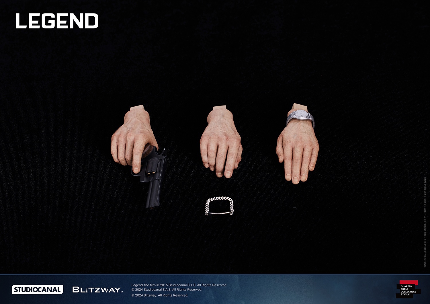 [สั่งจอง]Blitzway BW-SS-22201 statue 1/4 : Reginald “Reggie” Kray (Legend 2015)