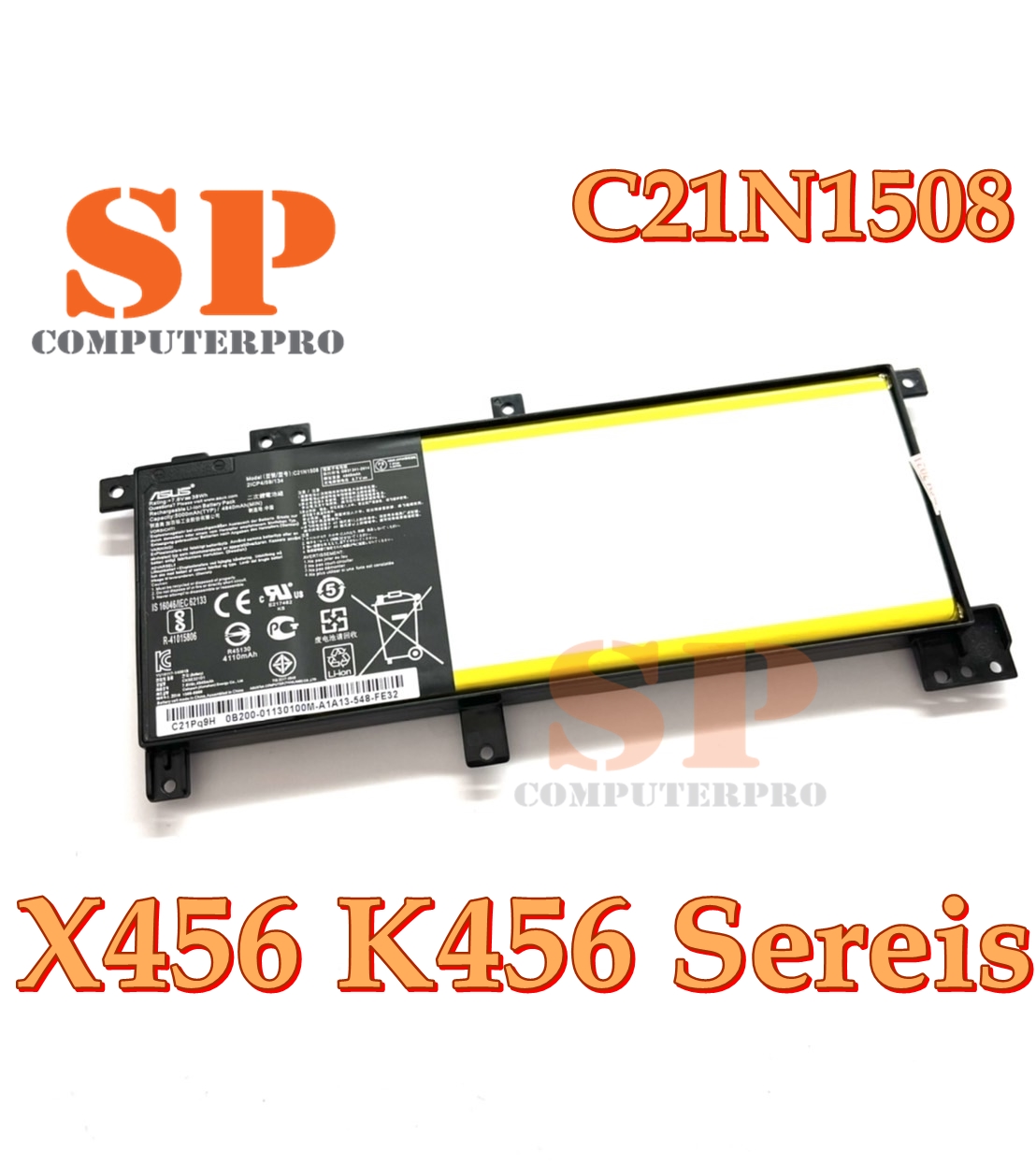 ASUS Battery แบตเตอรี่ของแท้ ASUS X456 X456U X456UA X456UB X456UJ X456UV X456UF K456 K456U K456UA K456UB K456UF K456UV