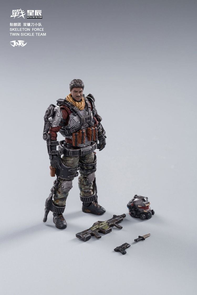 [สั่งจอง]JOYTOY JT0173 1/18 Skeleton Forces Double Sickle SQUAD + JT0265 Helan