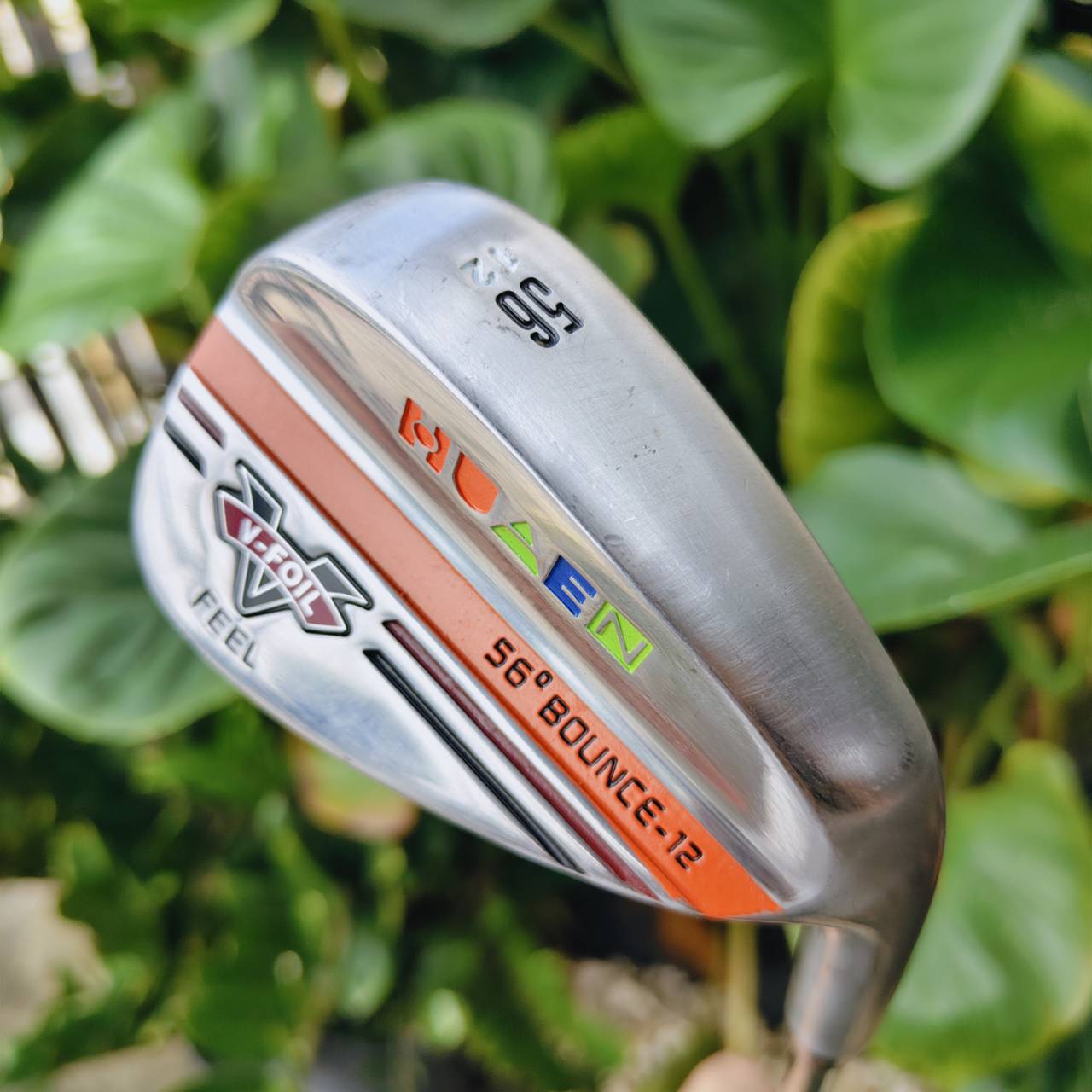 WEDGE HUAEN – 56° BOUNCE 12 / V-FOIL FEEL U-Groove Technology เพิ่มสปินและควบคุมลูกอย่างแม่นยำ