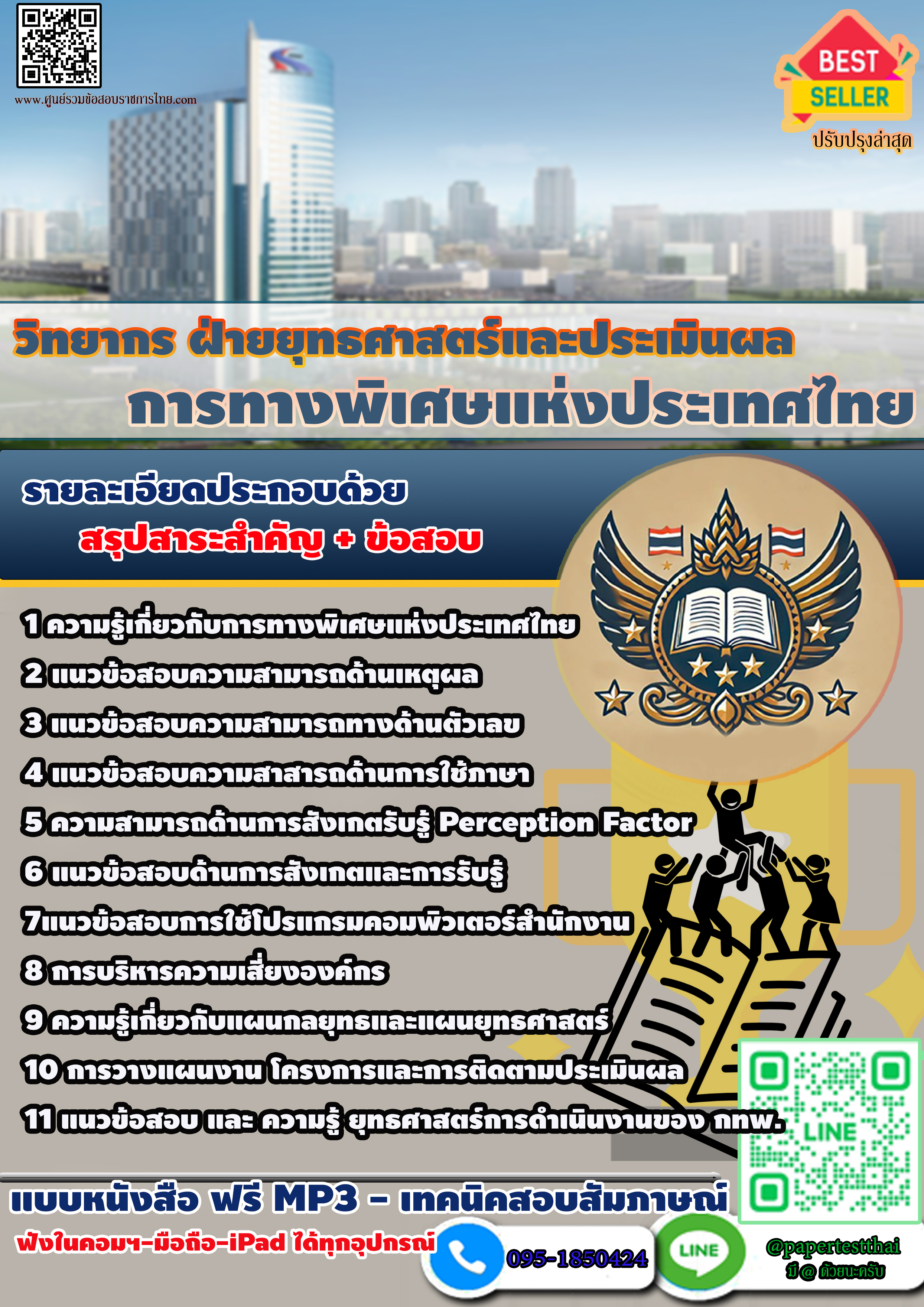 สรุปแนวข้อสอบ 2568 วิทยากร ฝ่ายยุทธศาสตร์และประเมินผล