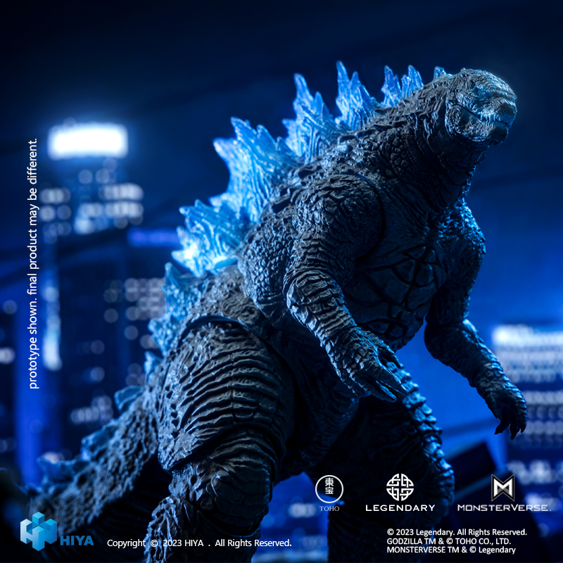 [สั่งจอง] Hiya Toys EXQUISITE BASIC 7" : (Godzilla vs. Kong) - Heat Ray Godzilla Translucent Ver.