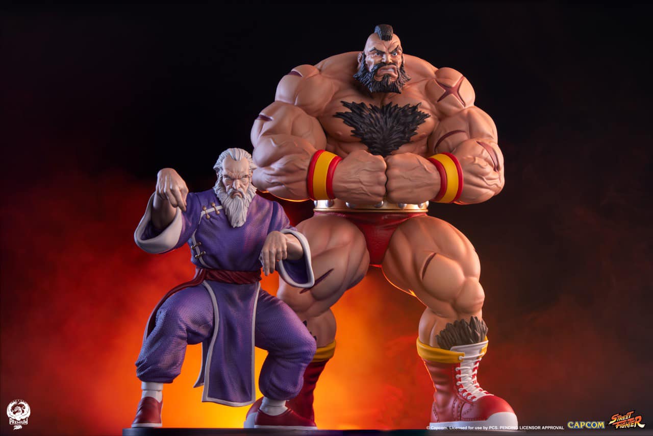 [สั่งจอง] PCS 1/10 : Zangief & Gen Collectible Set (Street Fighter)