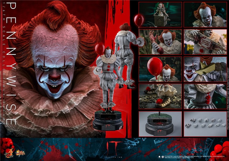 [สั่งจอง]IT CHAPTER TWO PENNYWISE MMS555 1/6TH SCALE COLLECTIBLE FIGURE