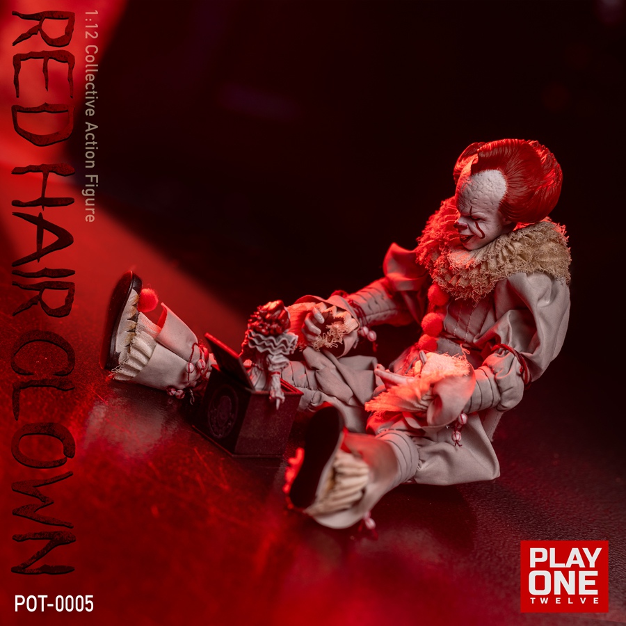 [สั่งจอง] Play One twelve POT-0005 1/12 ： Red Hair Clown