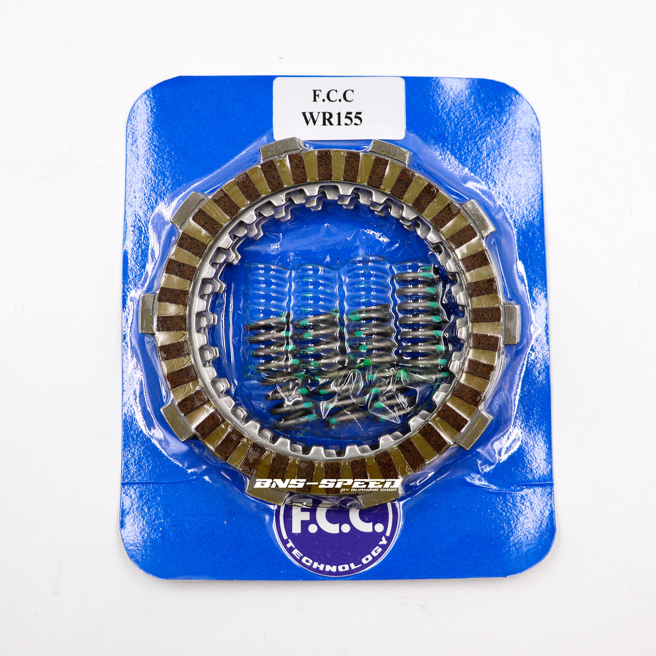 ชุดแผ่นคลัทต์ F.C.C. Clutch Kit WR155R (ผ้าคลัทต์+แผ่นเหล็ก+สปริง)