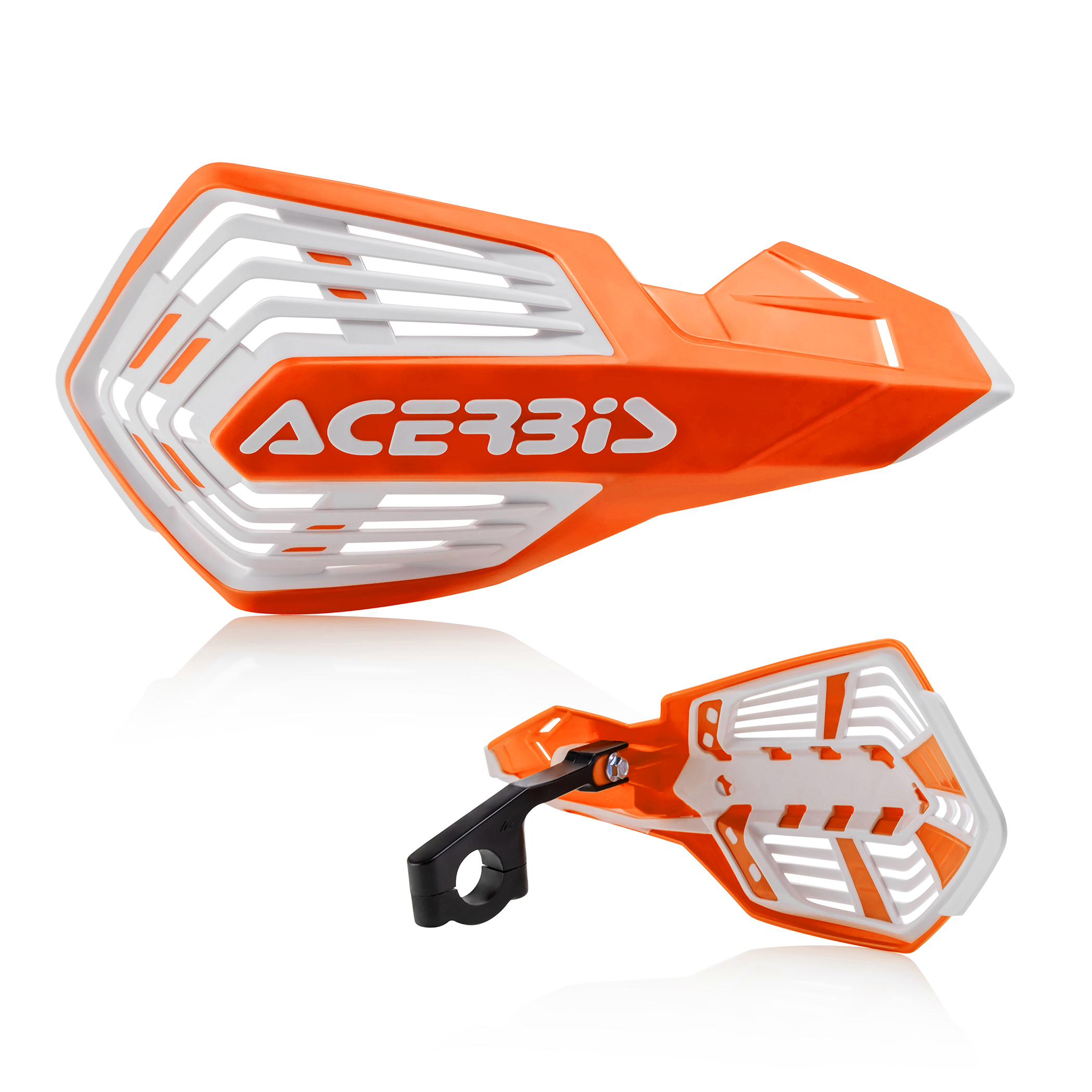 การ์ดแฮนด์ Acerbis X-Future Orange/White