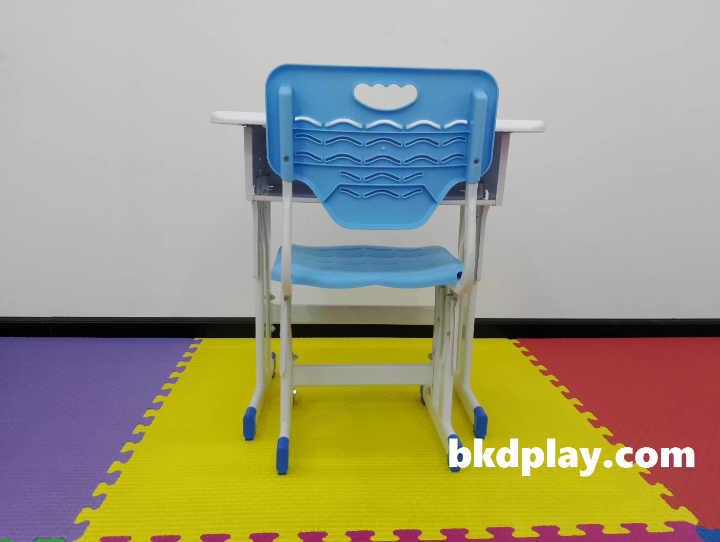 ชุดโต๊ะอนุบาล-ประถม ชุดโต๊เก้าอี้เรียนเดี่ยว ปรับระดับได้ ขาคู่ นักเรียนประถม, โต๊ะเรียนเดี่ยว โต๊ะนักเรียนประถม-มัธยม โต๊ะเขียนหนังสือ เฟอร์นิเจอร์เด็ก พร้อมส่ง