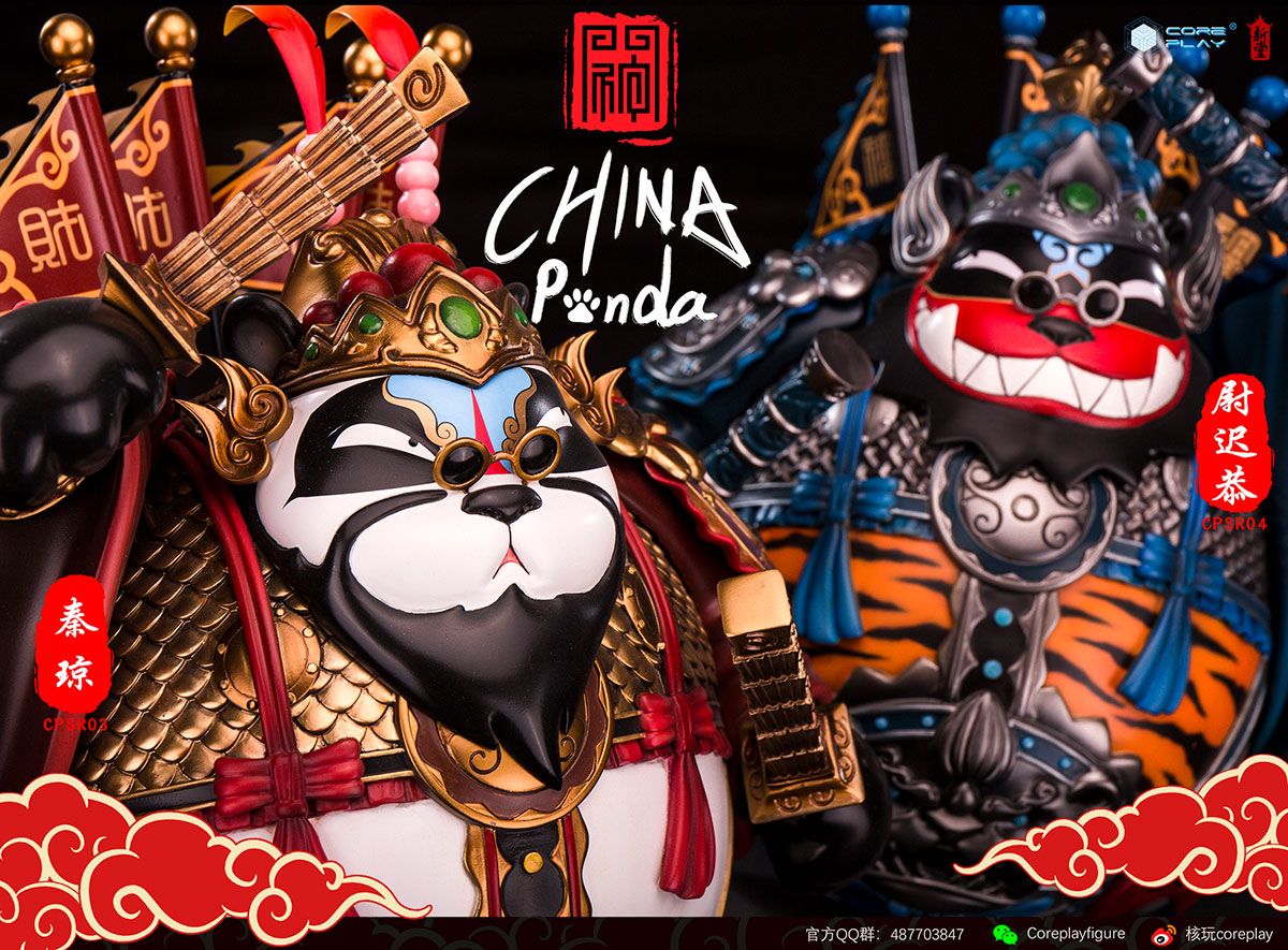 [สั่งจอง]Coreplay cpsr03,cpsr04 Chinese Culture Self-Creation Series - Panda Door God