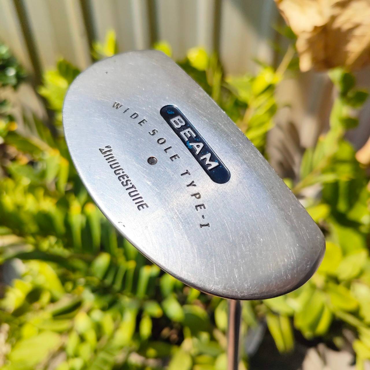 PUTTER BRIDGESTONE BEAM ความยาว 34 นิ้ว ทองมอลเล็ต พัตต์ง่าย หน้ากว้าง ชดเชยสูง ไม้กอล์ฟพรีเมี่ยมมือสอง ของแท้ By NakaraLuxurious