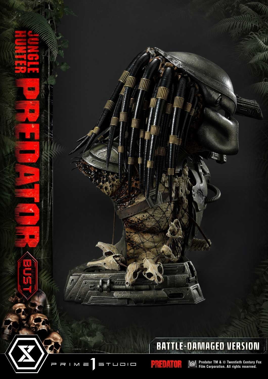 [สั่งจอง]Prime 1 Studio 1/3 : Jungle Hunter Predator Bust (Predator 1987)
