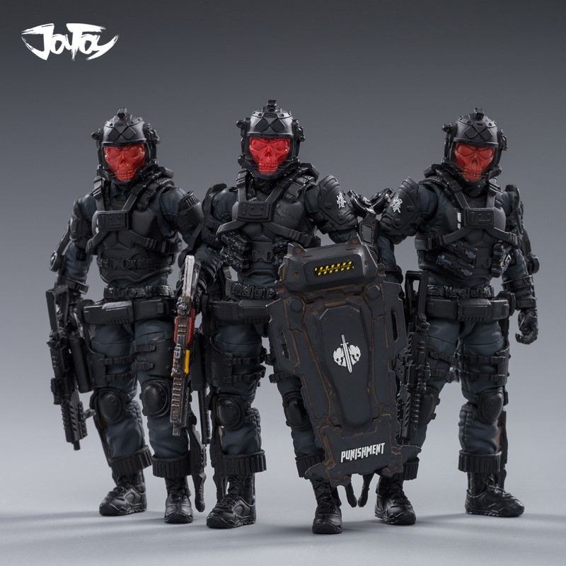 [สั่งจอง]JOYTOY JT0135 1/18 : Skeleton Forces-Hell Grim Reaper