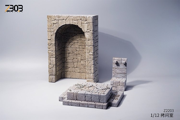 [สั่งจอง]ZBOBTOYS Z2203 1/12 : Torture Room