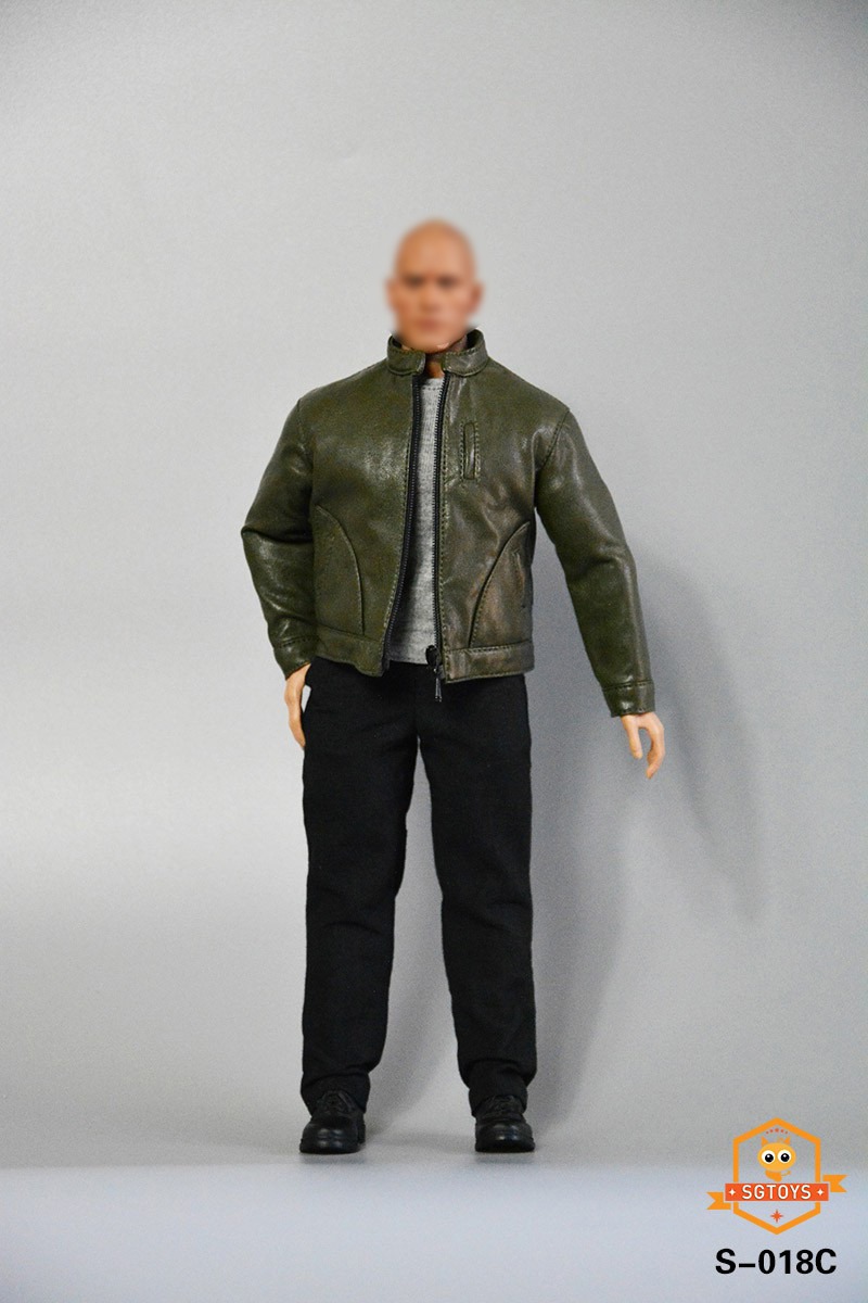 [สั่งจอง]SGTOYS S-018 1/6 scale : Men's Leather Suit