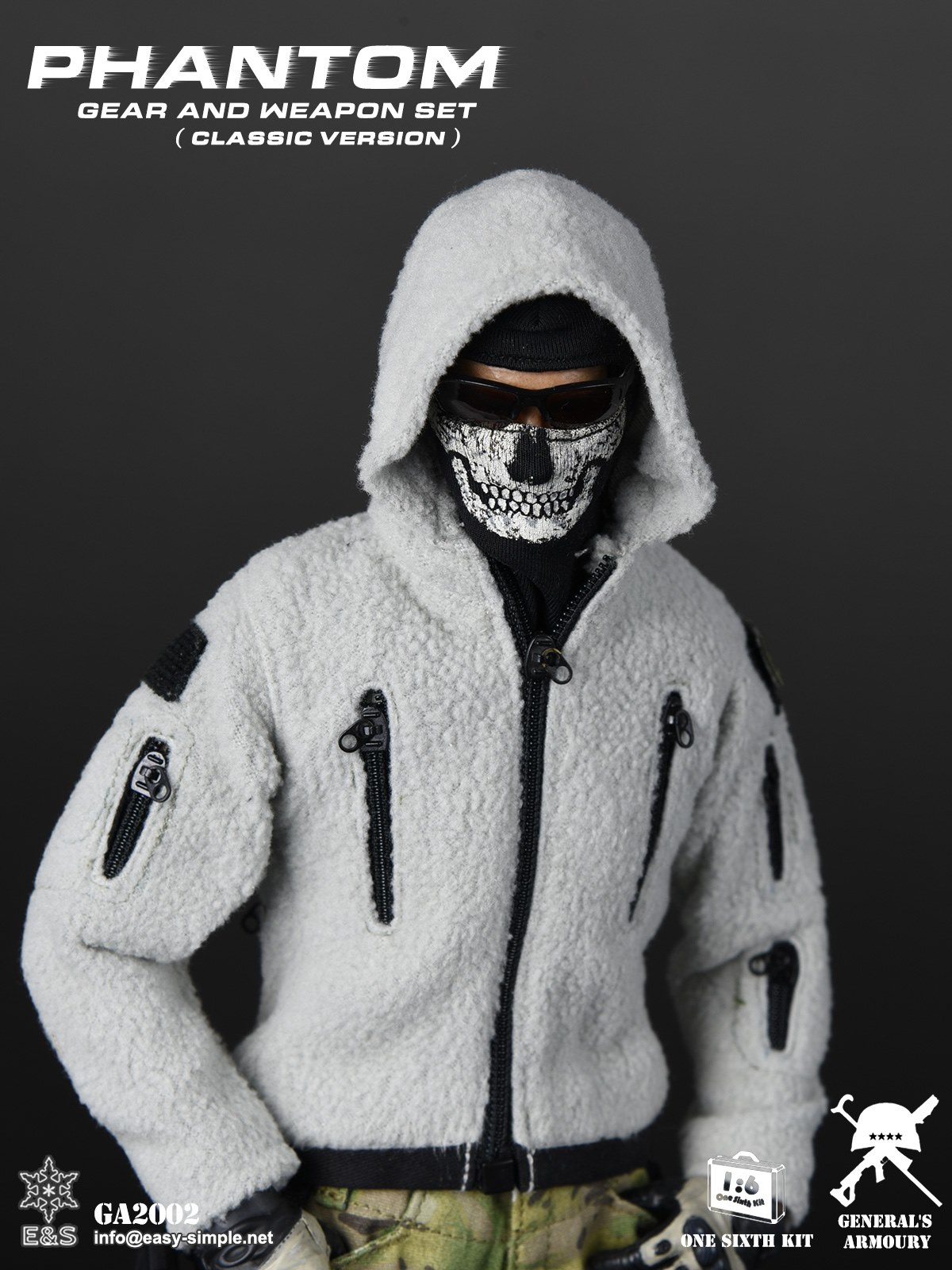 [สั่งจอง]General's Armoury GA2002 1/6 : Phantom Gear And Weapon Set (Classic Version)