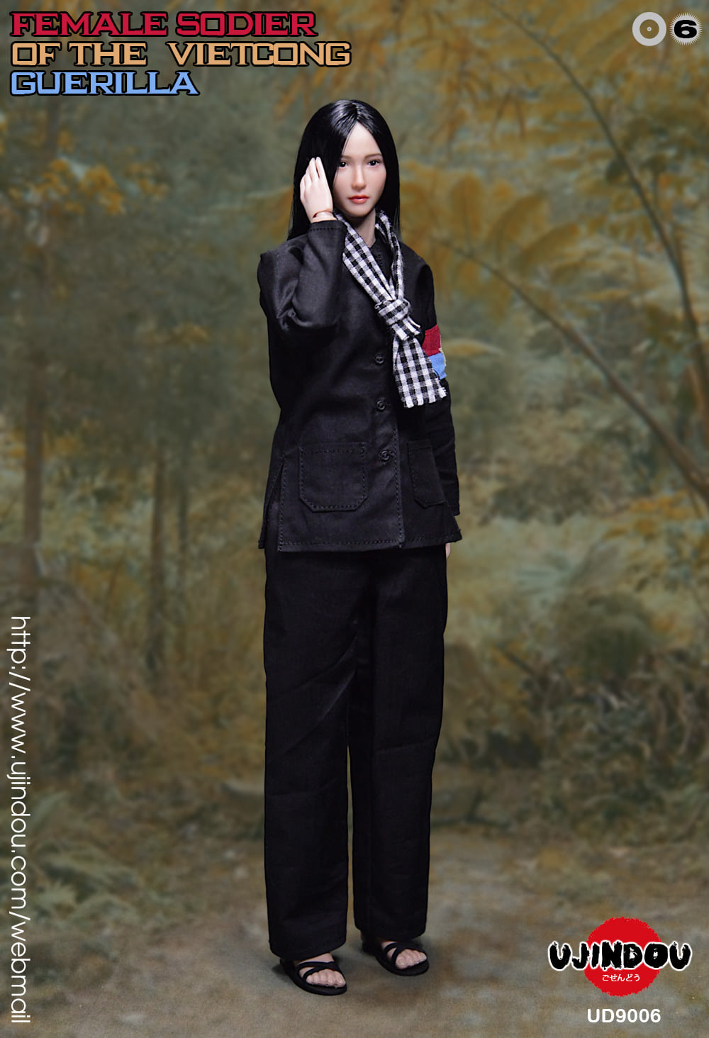 [สั่งจอง]UJINDOU UD9006 1/6 FEMALE SOLDIER OF THE VIETCONG GUERILLA