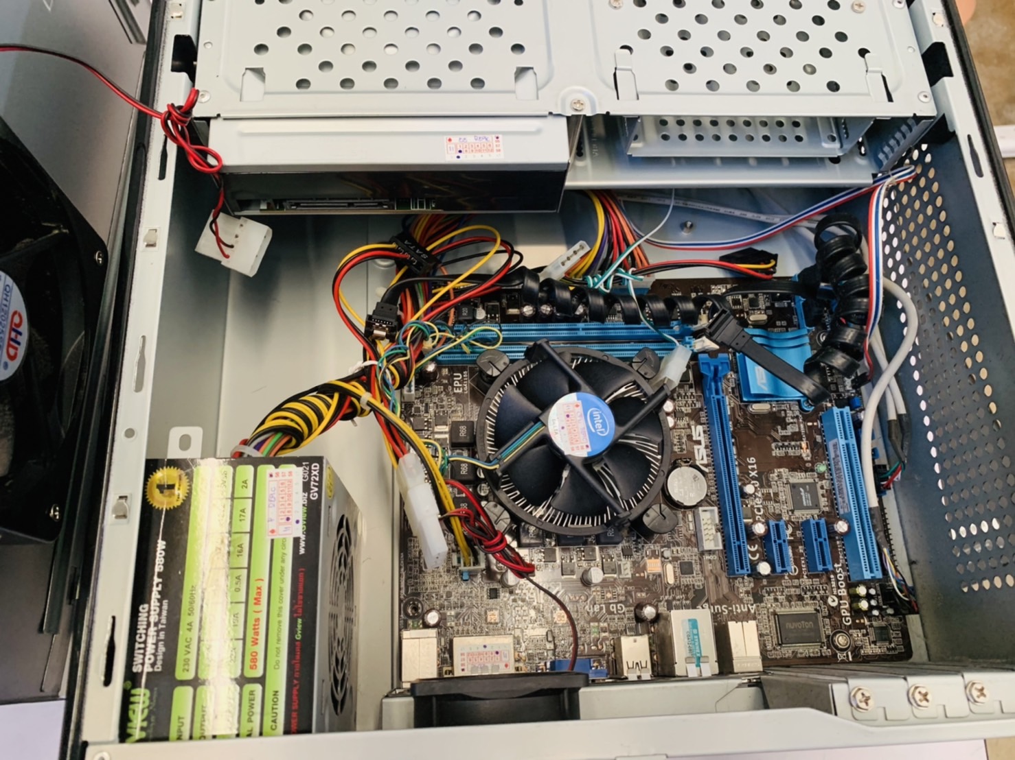 PC Case Gview New Atom คอมพิวเตอร์ตั้งโต๊ะ CPU i3-2100 Ram 4 GB HDD 500 GB