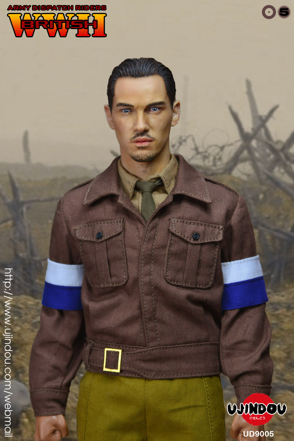 [สั่งจอง]UJINDOU UD9005 : WWII British Army Dispatch Riders
