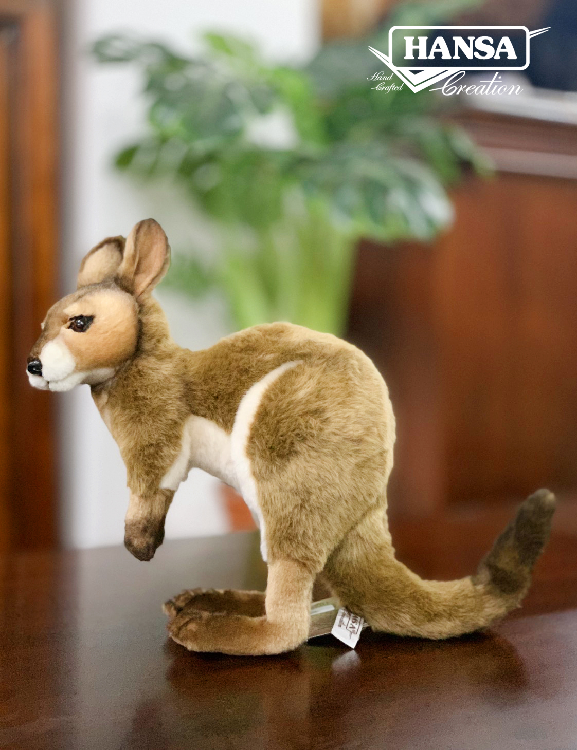 7496 Wallaby 33 cm.H - ตุ๊กตาวัลลาบี