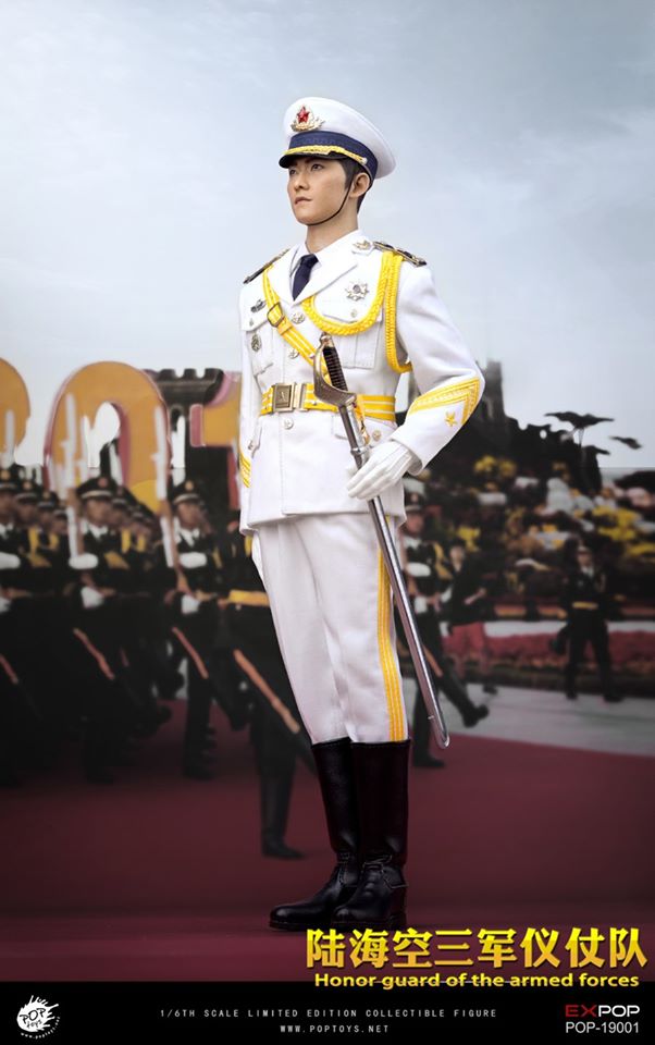 [สั่งจอง]ทหารกองเกียรติยศ 3 เหล่าทัพ แห่งกองทัพปลดปล่อยประชาชนจีน