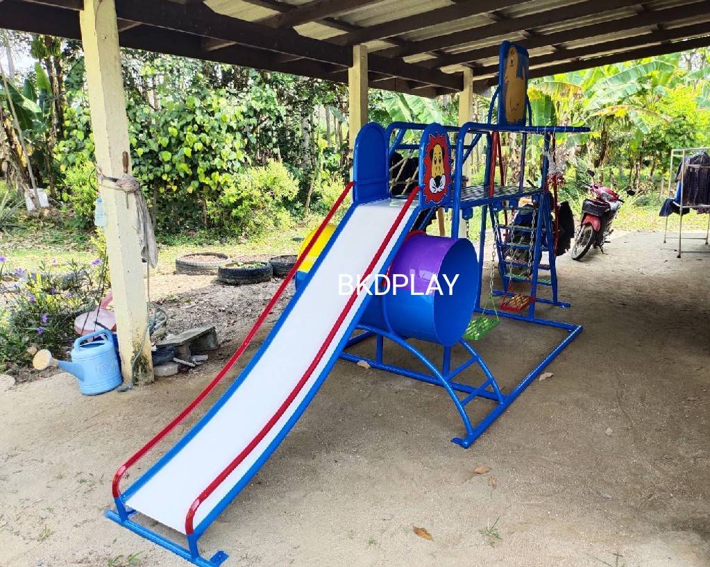 ชุดรวม E เชือกถักใหญ่ ประกอบด้วยสไลเดอร์ชิงช้าปีนป่ายแป้นบาสและถังลอดถ้ำ กระดานลื่นเหล็ก เครื่องเล่นสนามกลางแจ้ง เครื่องเล่นสนามเหล็ก OutdoorPlayground,ผลิตเครื่องเล่นสนาม,เครื่องเล่นในสนามเด็กเล่น,เครื่องเล่นงบสพฐ.,ประชารัฐ, ราคาโรงงาน