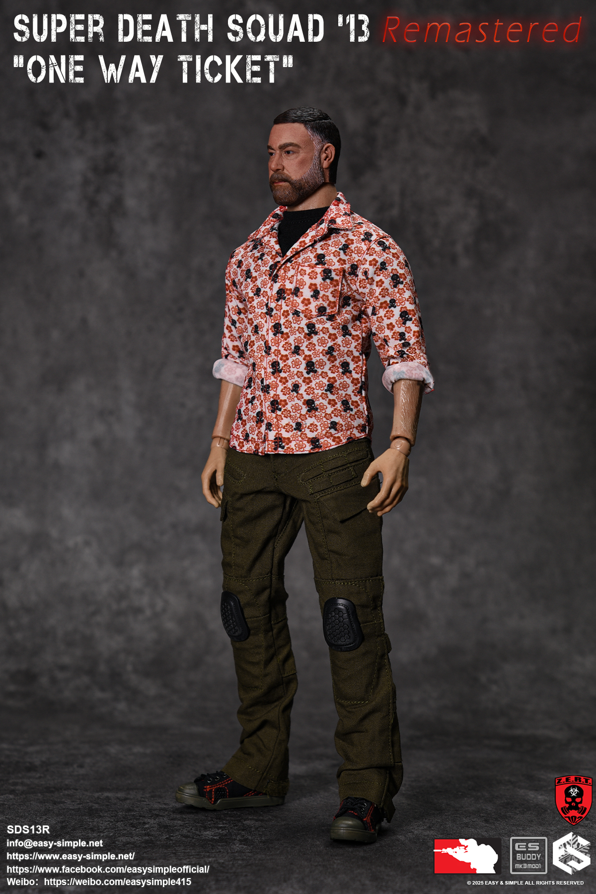 [สั่งจอง]Z.E.R.T ES SDS13R 1/6 : SUPER DEATH SQUAD'13 Remastered ONE WAY TICKET