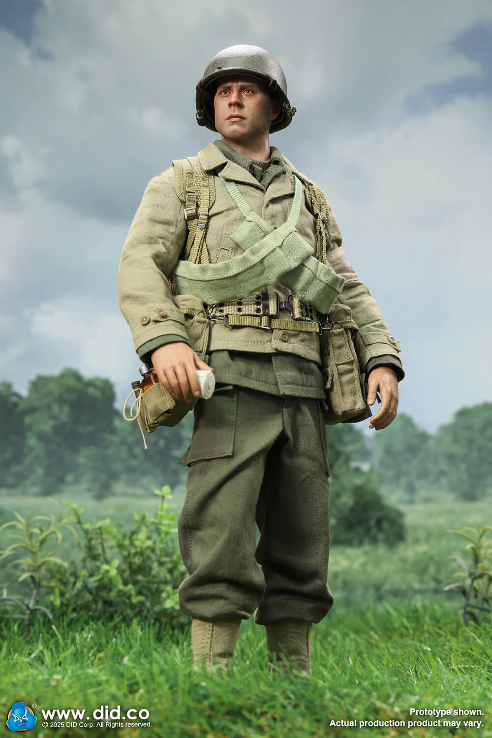 [พร้อมส่ง] DID A80189 1/6 : WWII US 2nd Ranger Battalion Series 7 – Medic Wade