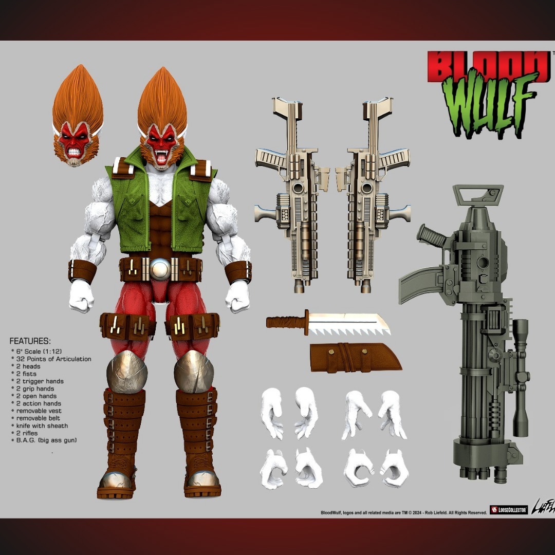 [สั่งจอง]Loosecollector studio x Rob Liefeld Extreme Universe 1/12 : Bloodstrike