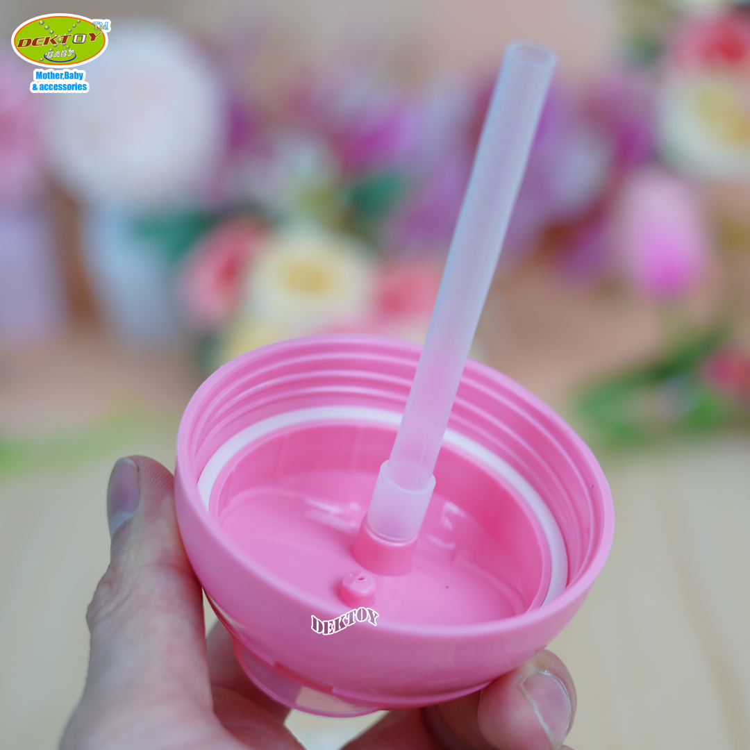 Nanny แนนนี่ ถ้วยหัดดื่มพร้อมหลอดแนนนี่ 8 ออนซ์ N104-C