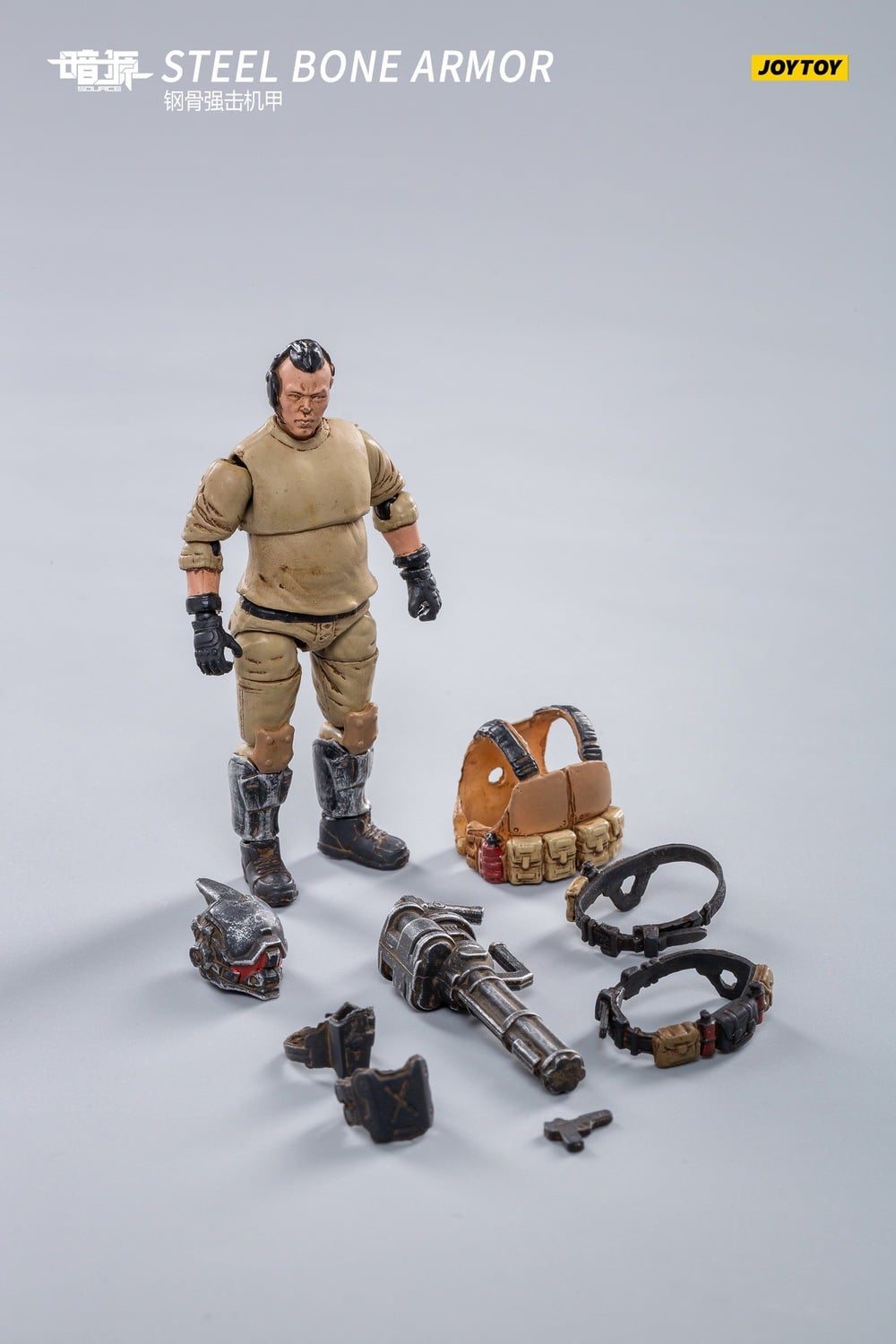 [สั่งจอง]JOYTOY JT0807 1/25 : Steel bone mecha (desert type)