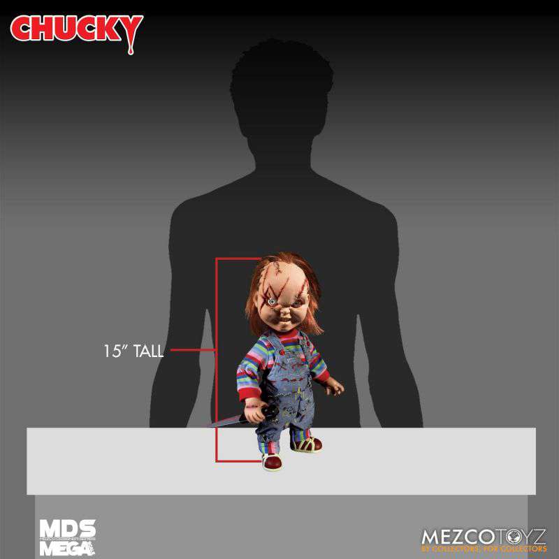 [สั่งจอง] Mezco Toyz 15" : MDS Bride of Chucky: Talking Scarred Chucky [Reissue]