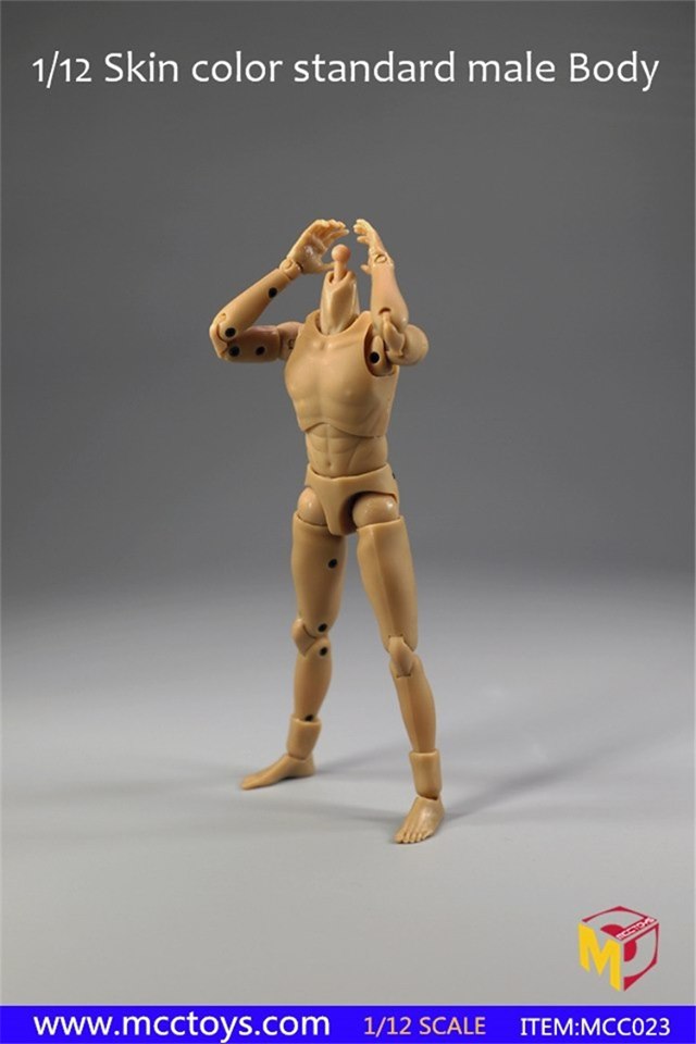 [สั่งจอง]MCCTOYS 1/12 standard male Body 1.0 (narrow shoulders)