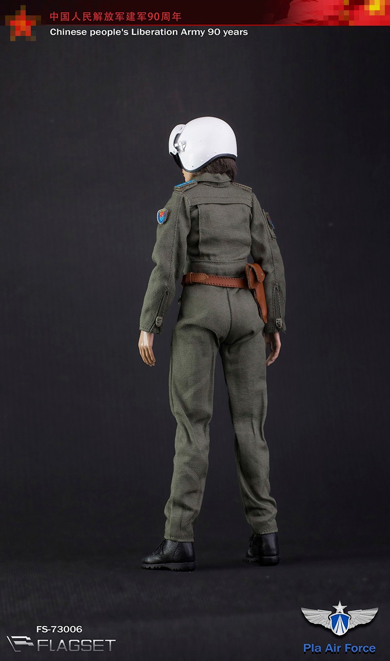 [พร้อมส่ง] FLAGSET 73006 1/6 : 90th Anniversary of the Founding of the Chinese People's Liberation Army - Female Pilot (Upgraded model Version)