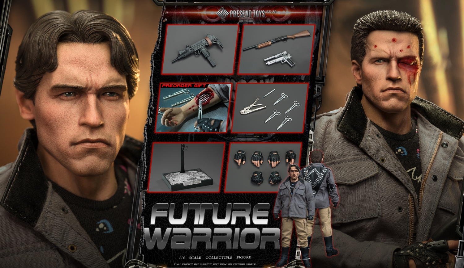 [สั่งจอง] PRESENT TOYS PT-sp79 1/6 : Future Warrior