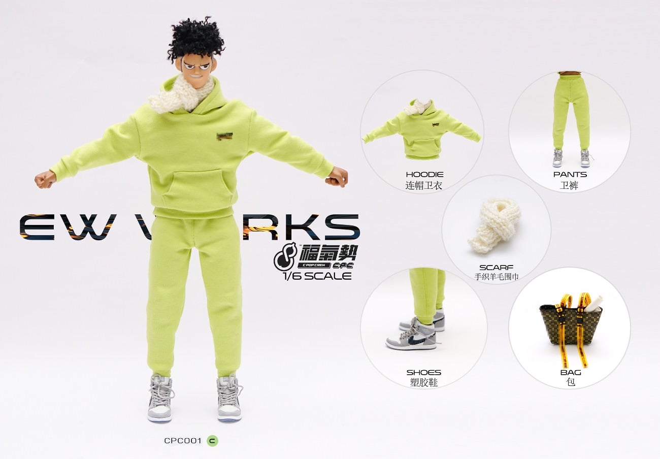 [สั่งจอง]CPOP CREW CPC001 1/6 : Fashion Sports Suit