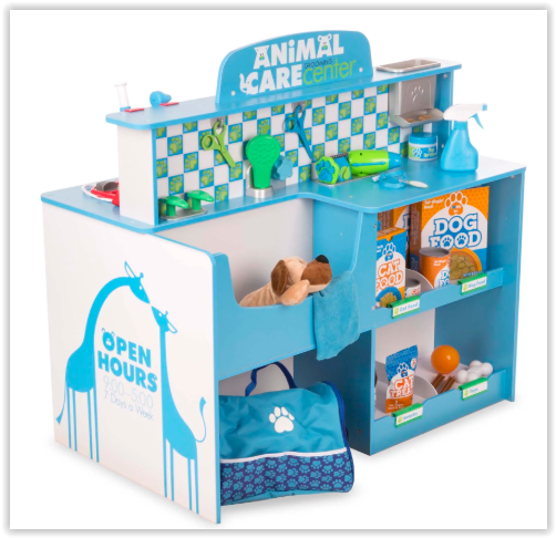 ชุดเคาท์เตอร์คลีนิครักษาสัตว์ สัตวแพทย์Animal Vet Care Activity Center, Melissa&Doug, รุ่น 31700 ของเล่นเสริมพัฒนาการ, ของเล่น