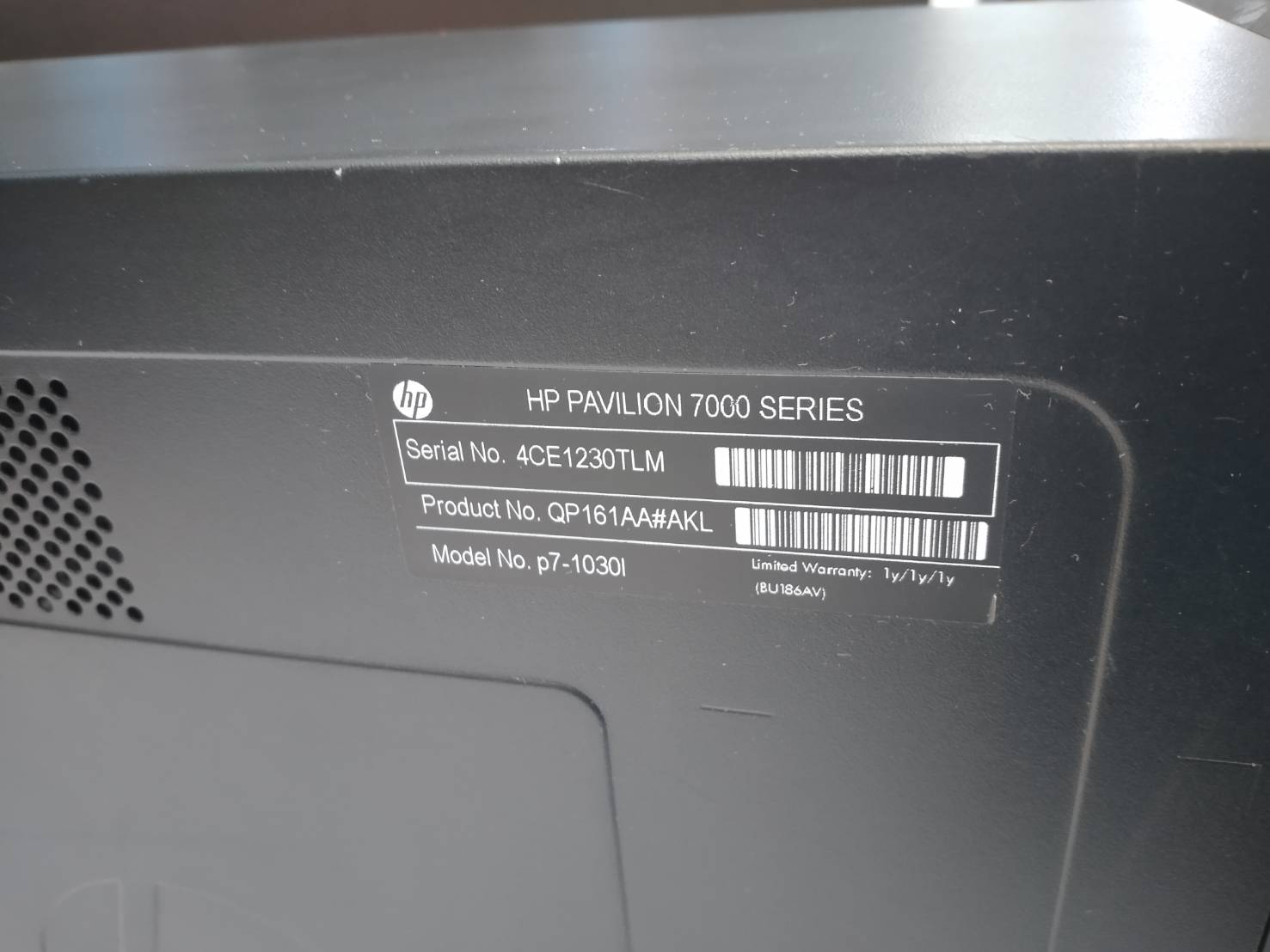 HP Pavilion 7000 Series