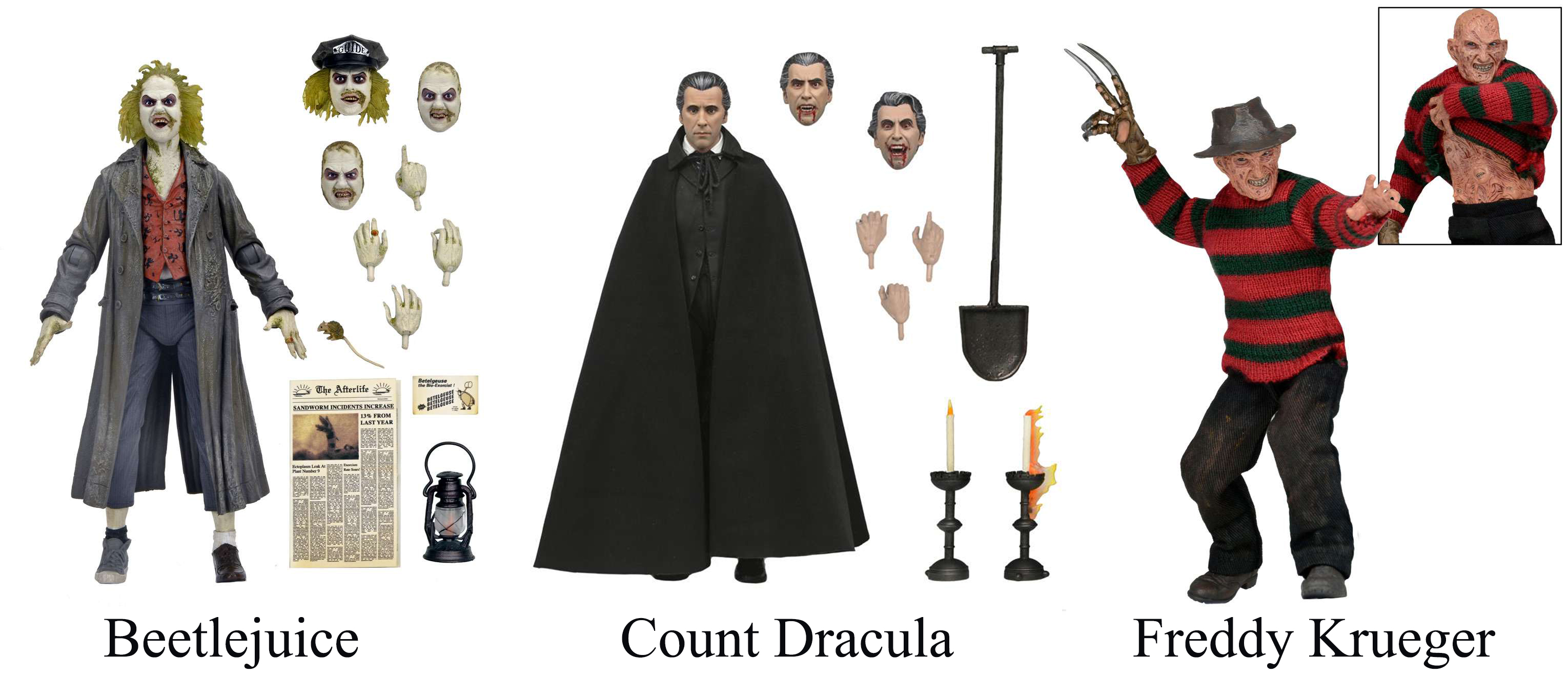 [สั่งจอง]NECA - Beetlejuice:Tour Guide “The Bio-Exorcist” 7"