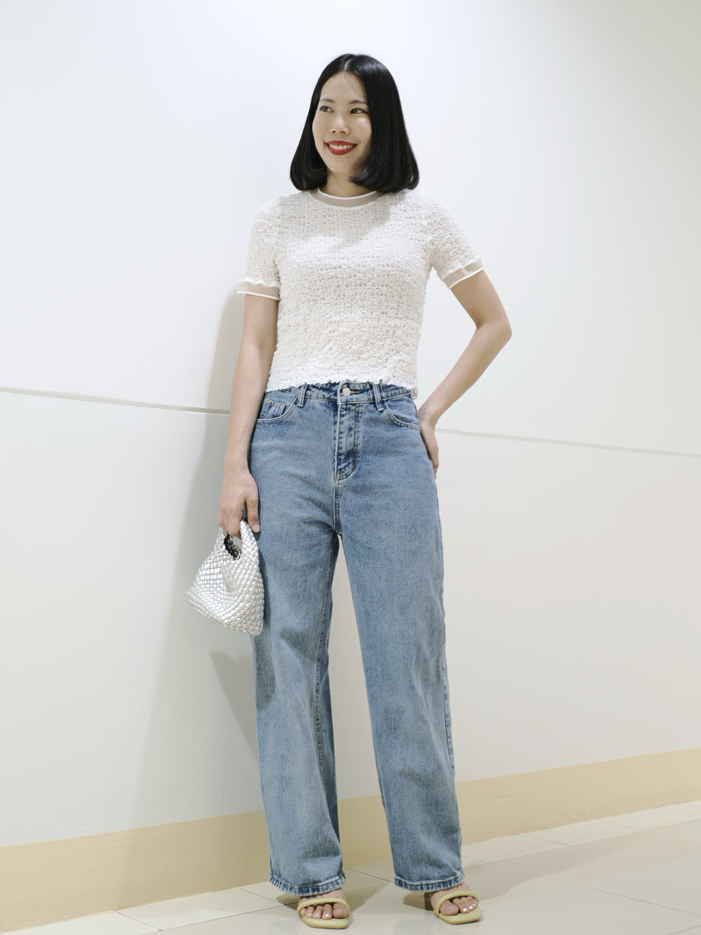 ปรับราคาลง20%!! 2MUAY รุ่น GJO1448 เสื้อพลีทคุณภาพ SMOCK PLEATED TOP 6 สี FREE SIZE