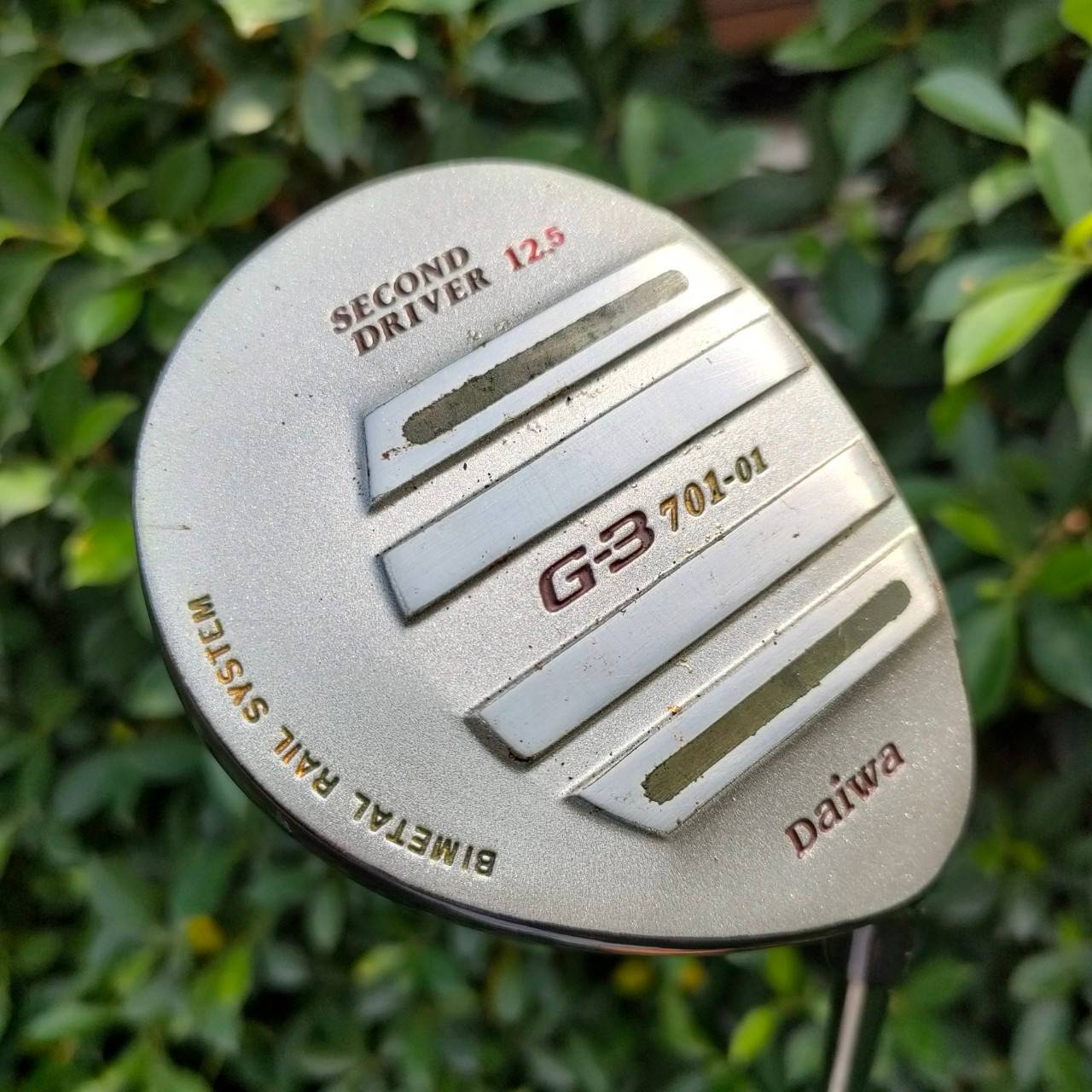** ไม้กอล์ฟสำหรับผู้หญิง ** DRIVER DAIWA G-3 701-01 องศา 12.5 ก้าน METACRBO HR 50G หัวแบนตีง่าย ก้านดีมากๆ ลายด้านล่างที่ท้อง ช่วยให้สอดลูก ได้เป็นอย่างดี ตีตรง ตีง่ายมากๆ