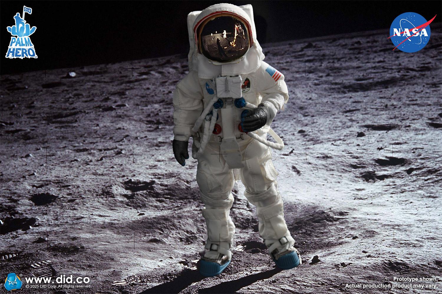 [สั่งจอง]DID 1/12 Palm Hero Series : APOLLO 11 ASTRONAUTS