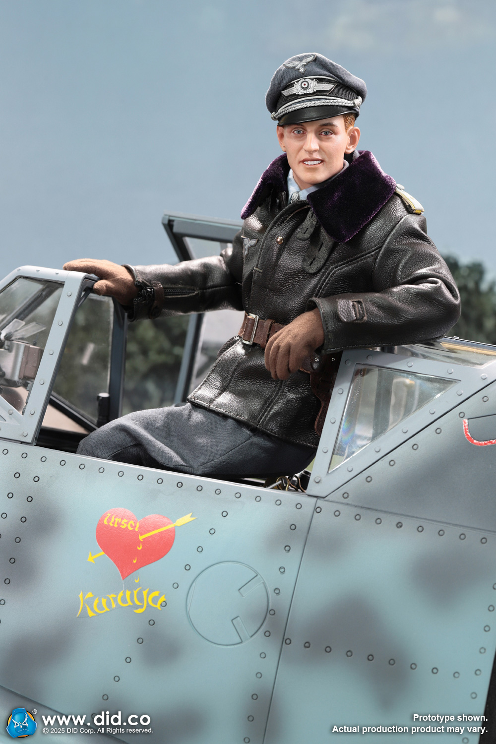 [สั่งจอง] DID 1/6 : WWII German - D80190 : Luftwaffe Ace Pilot – Erich Hartmann